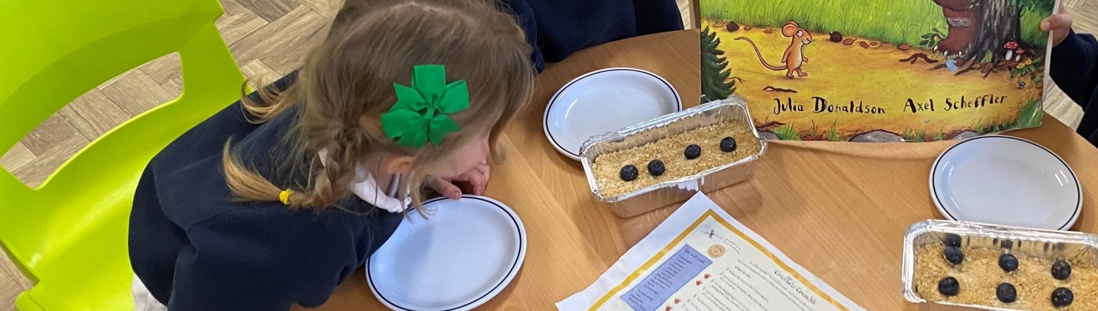 Making Gruffalo Crumble